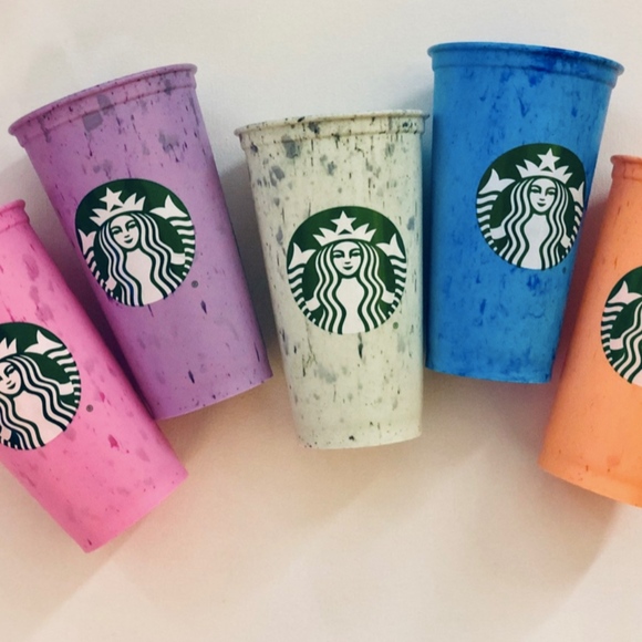 Starbucks Other - Reusable Hot Cups - 2019 Starbuck Set of 6 Color C
